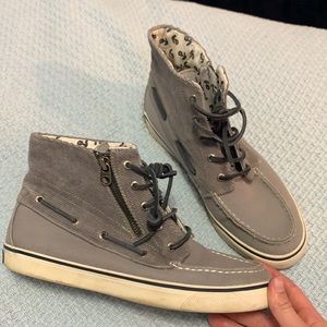 Cute high top sperrys